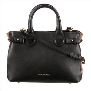 Burberry cross body tote bag